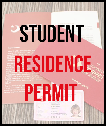 Documents required for Student Residence Permit.​